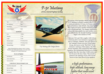 Tuskegee Airmen Poster Series – P-51 Mustang