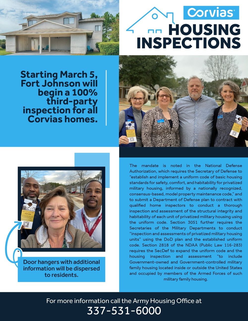 Corvias Housing Inspections