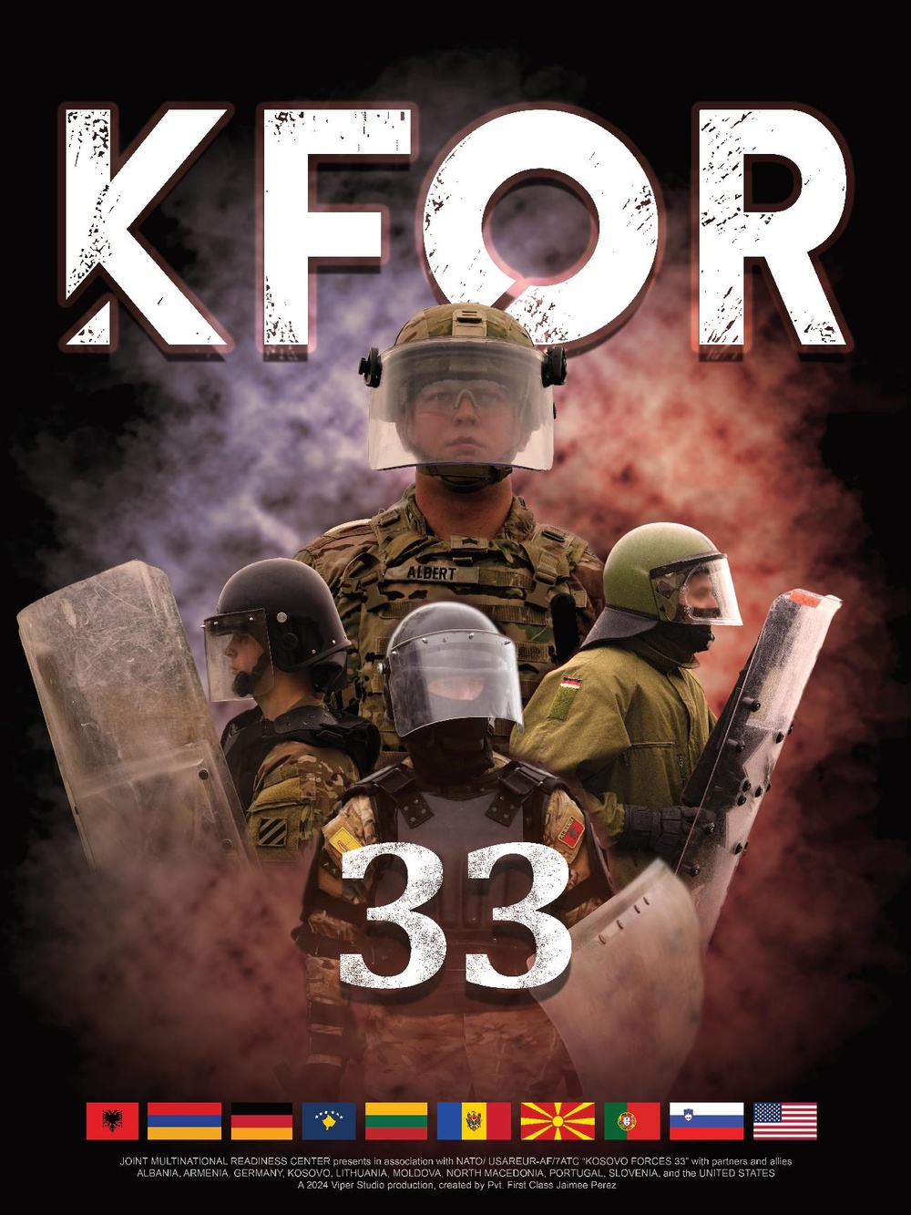 KFOR 33 MRE Poster