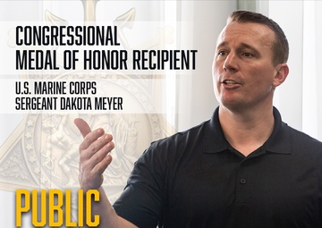 Sgt. Dakota Meyer | Public Speaking Engagement