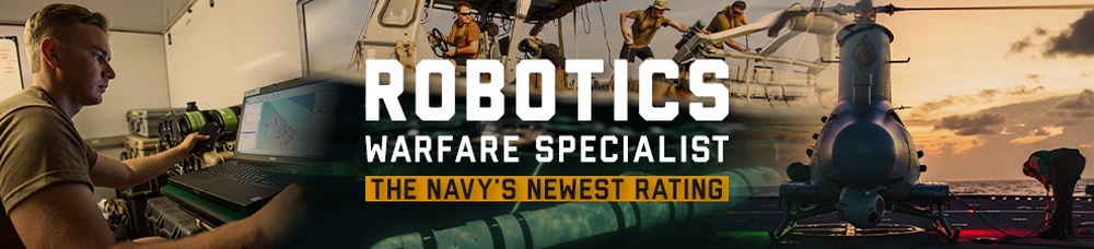 Robotics Warfare Specialist - Website Banner
