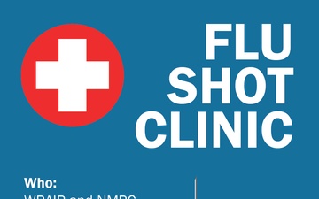 Flu Shot Clinic ad poster