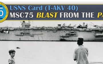 MSC75 Blast from the Past - USNS Card