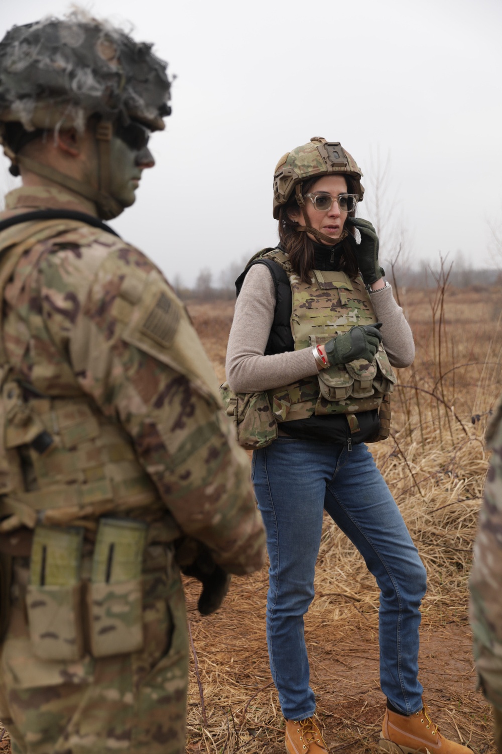 U.S. Ambassador Nathalie Rayes Engages with 173rd Airborne Brigade at Croatian Base