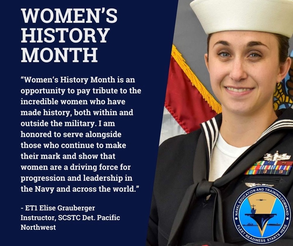 Naval Education and Training Command Celebrates Women&amp;#39;s History Month