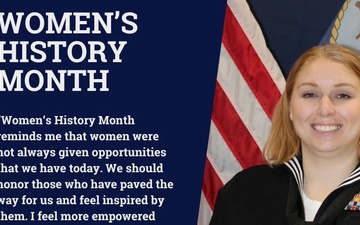 Naval Education and Training Command Celebrates Women&amp;#39;s History Month