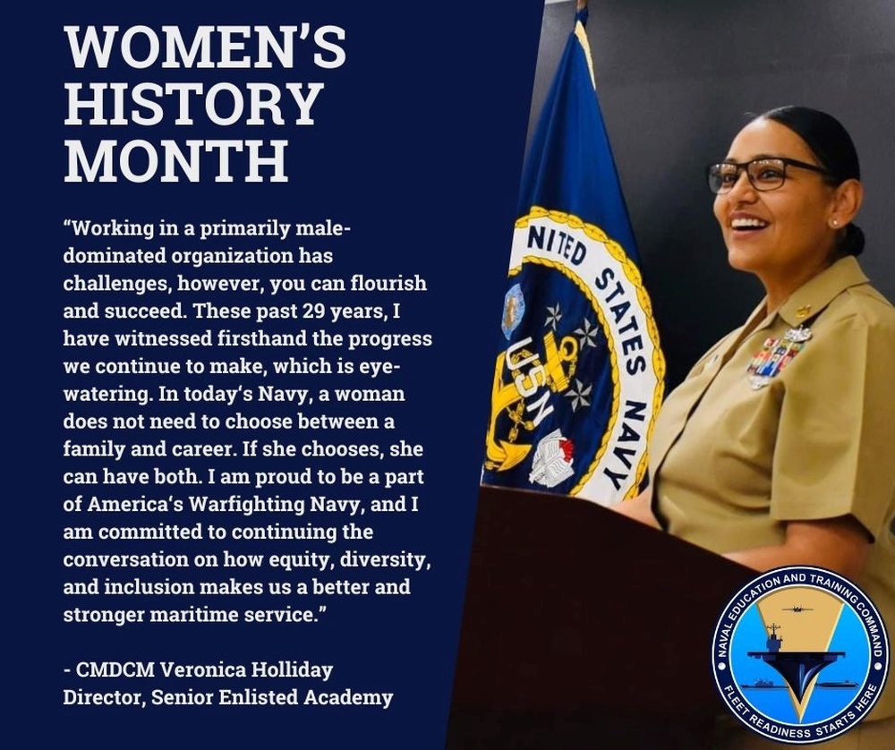 Naval Education and Training Command Celebrates Women&amp;#39;s History Month