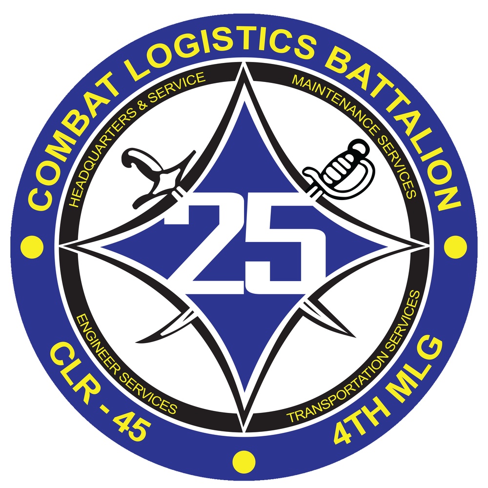 Combat Logistics Battalion 25 Logo