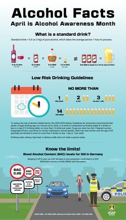 Alcohol Facts Infographic