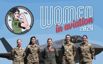 Women In Aviation Poster Moody AFB 2024