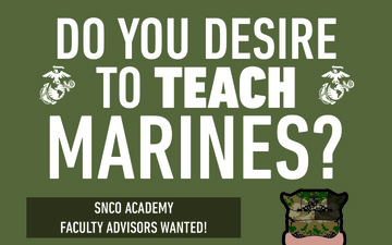Staff Non-Commissioned Officer Academy Recruitment