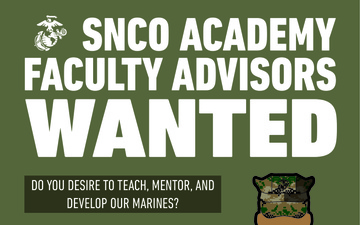 Staff Non-Commissioned Officer Academy Recruitment