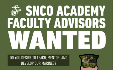 Staff Non-Commissioned Officer Academy Recruitment