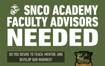 Staff Non-Commissioned Officer Academy Recruitment