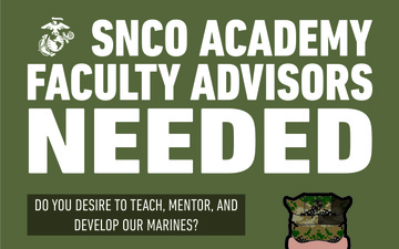 Staff Non-Commissioned Officer Academy Recruitment