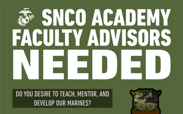 Staff Non-Commissioned Officer Academy Recruitment