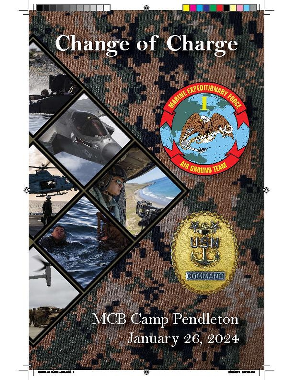 I MEF conducts change of charge ceremony