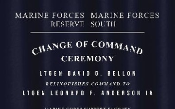 Marine Forces Reserve Change of Command Pamphlet