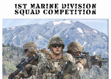 1st Marine Division Squad Competition announcement