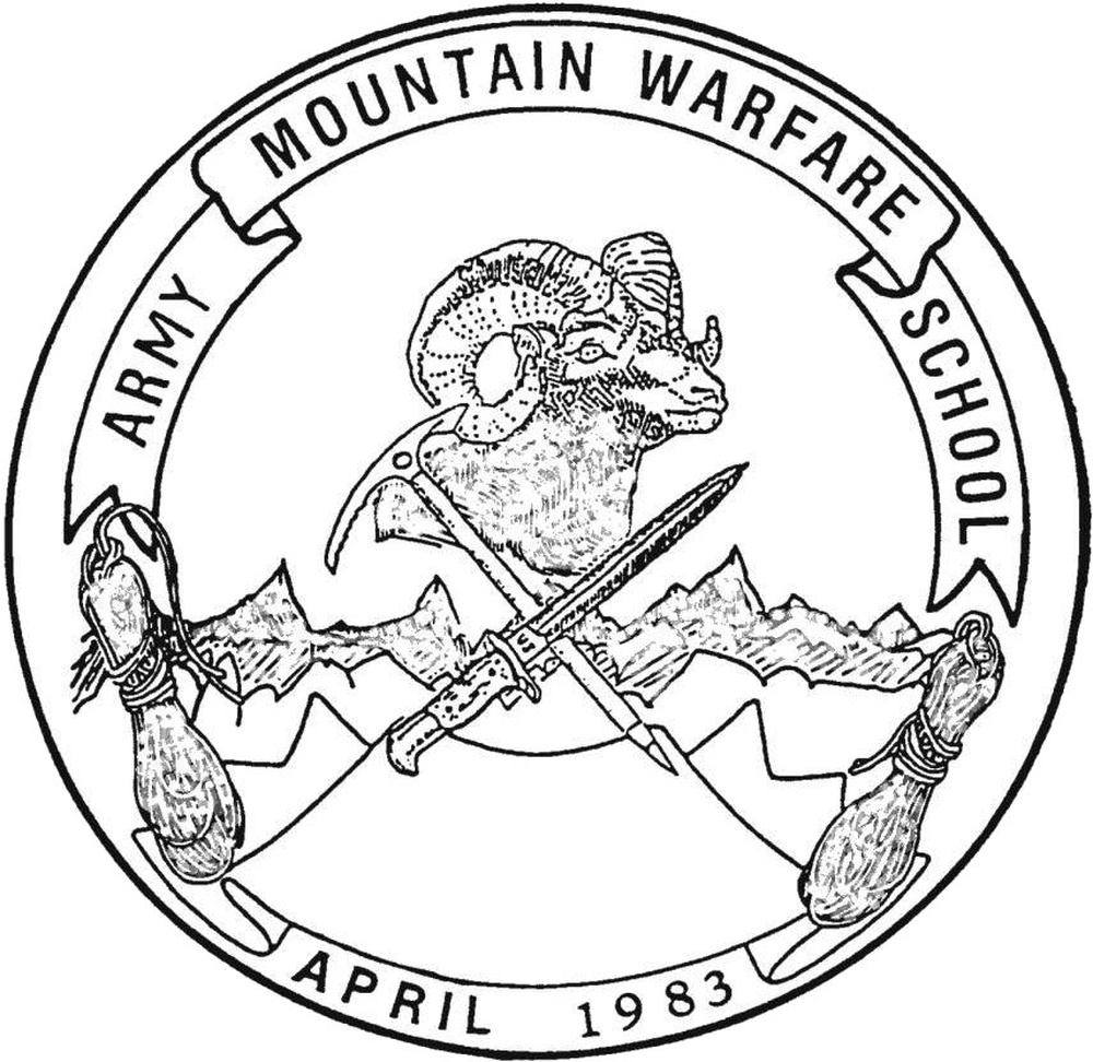 Army Mountain Warfare School Logo