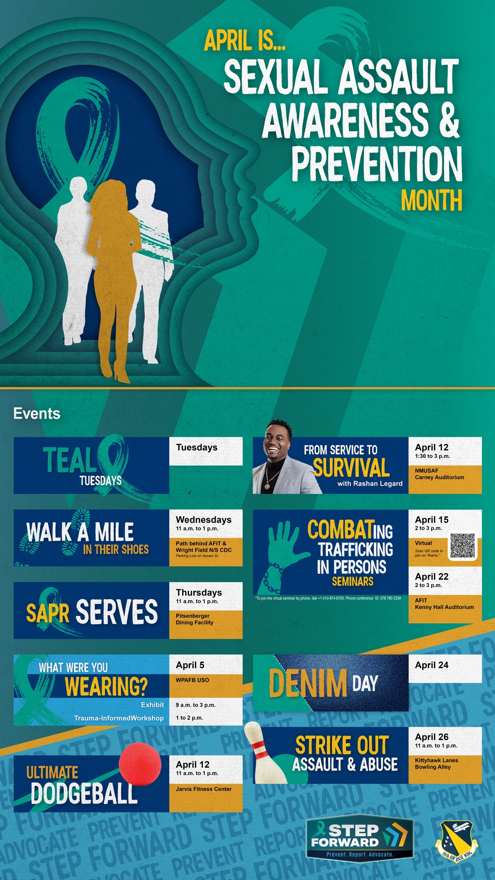 SAAPM 2024: vertical event calendar