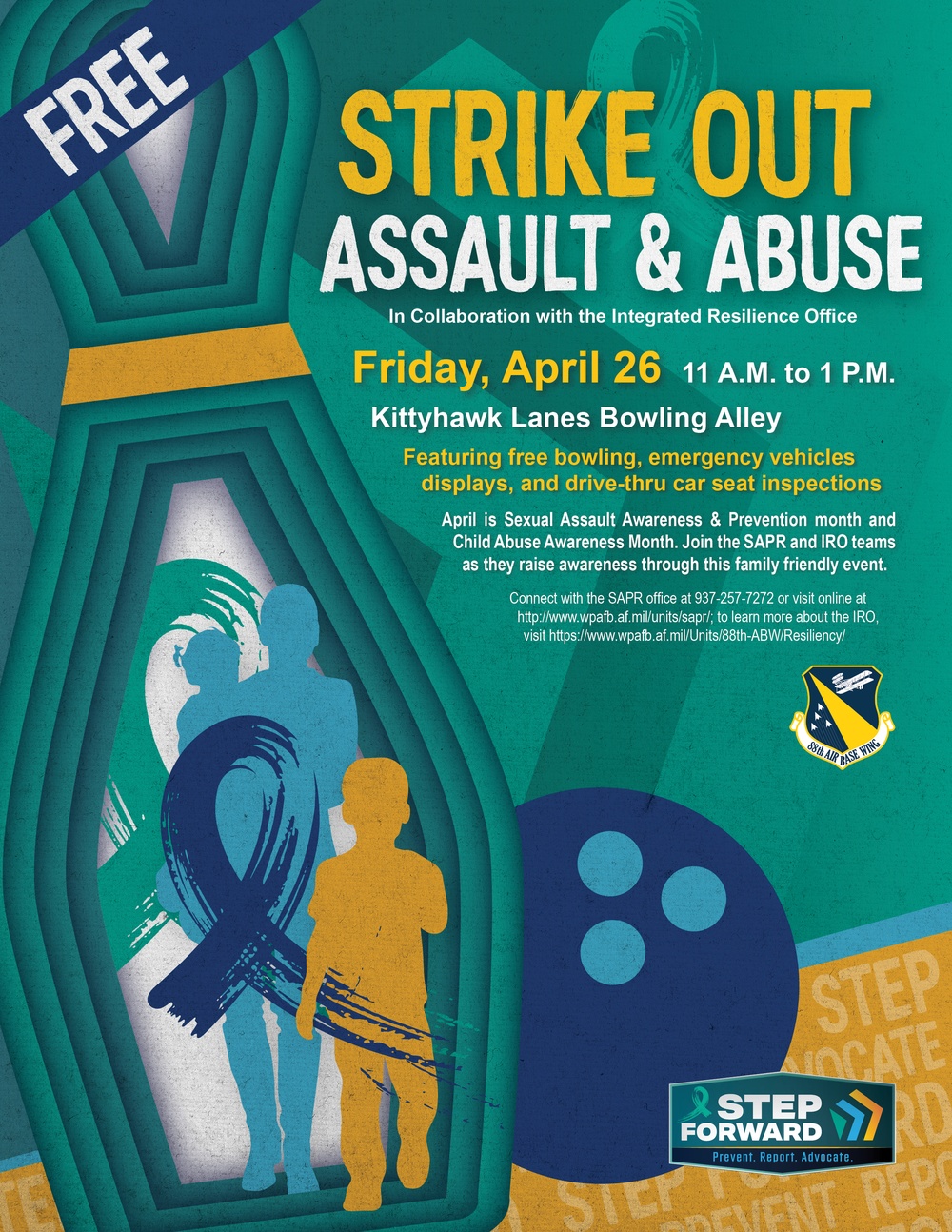 SAAPM 2024: Strike out Assault &amp; Abuse event