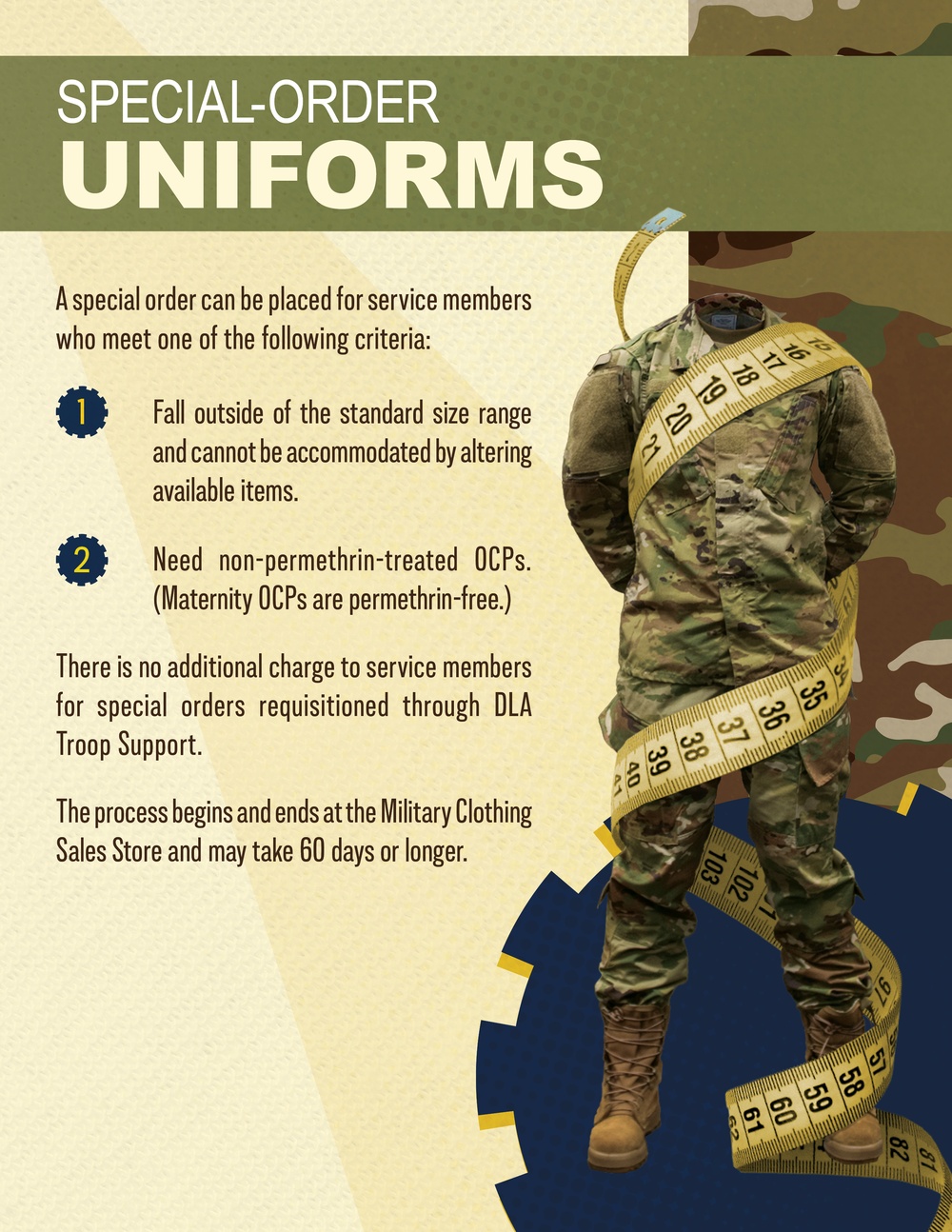 Special Uniform Ordering