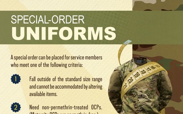 Special Uniform Ordering