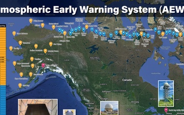 Atmospheric Early Warning System (AEWS) Map