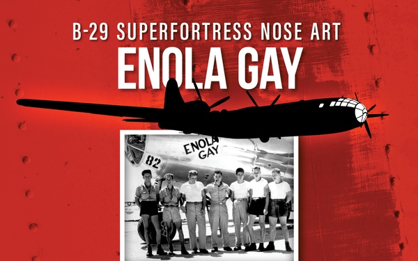 B-29 Superfortress Nose Art &amp;#34;Enola Gay&amp;#34; poster