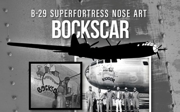 B-29 Superfortress Nose Art &amp;#34;Bockscar&amp;#34; poster