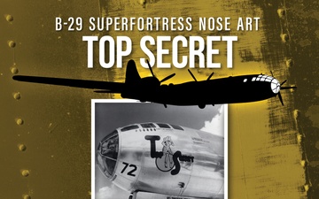 B-29 Superfortress Nose Art &amp;#34;Top Secret&amp;#34; poster