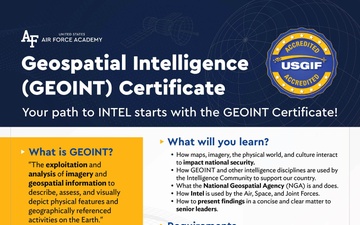 Geospatial Intelligence Certificate