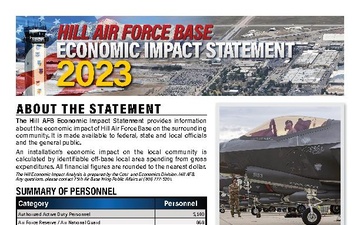 Hill Air Force Base Economic Impact Statement 2023