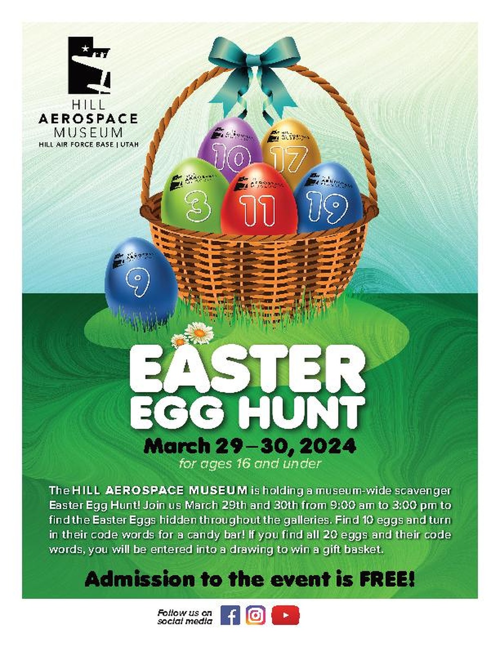 Hill Aerospace Museum Easter Egg Hunt