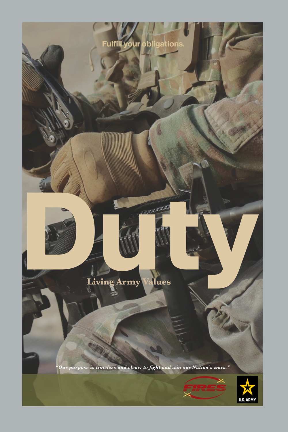 New Army Values Posters