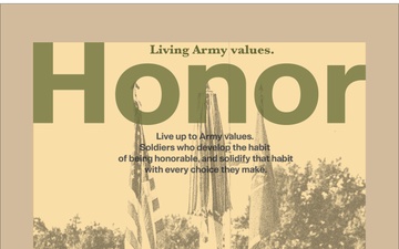 New Army Values Posters