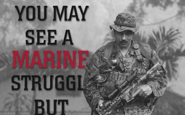 Marines never quit