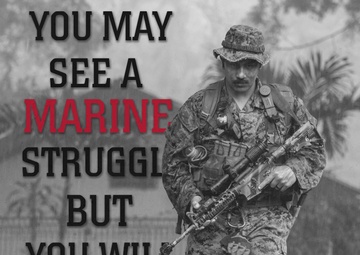 Marines never quit