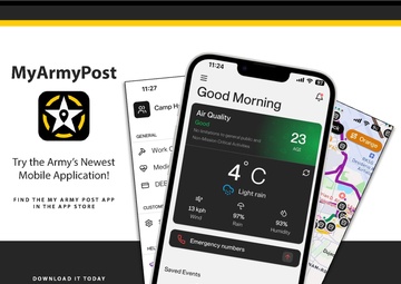 My Army Post App Poster