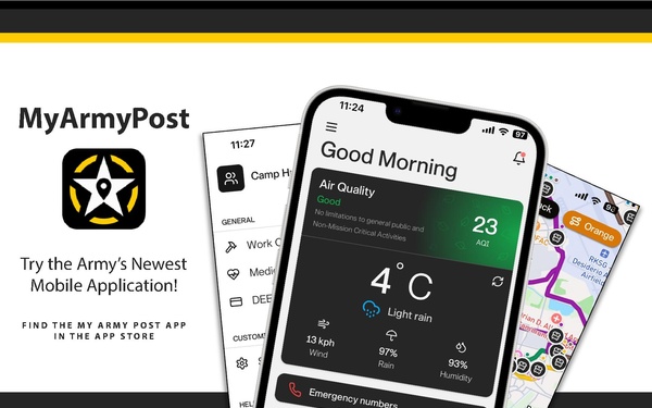 My Army Post App Poster