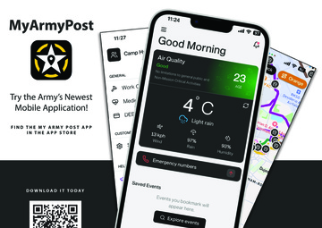 My Army Post App Flyer