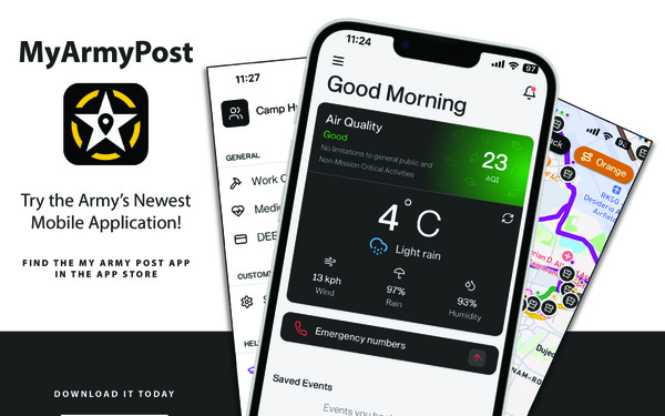 My Army Post App Flyer