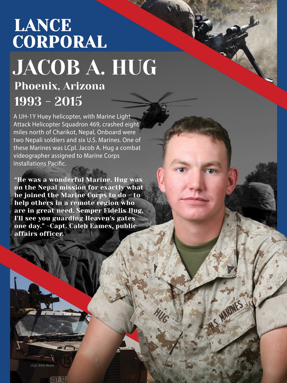 Lance Corporal Jacob A. Hug