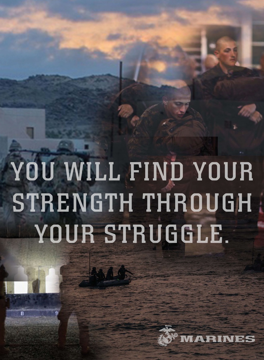 You will find your strength through your struggle