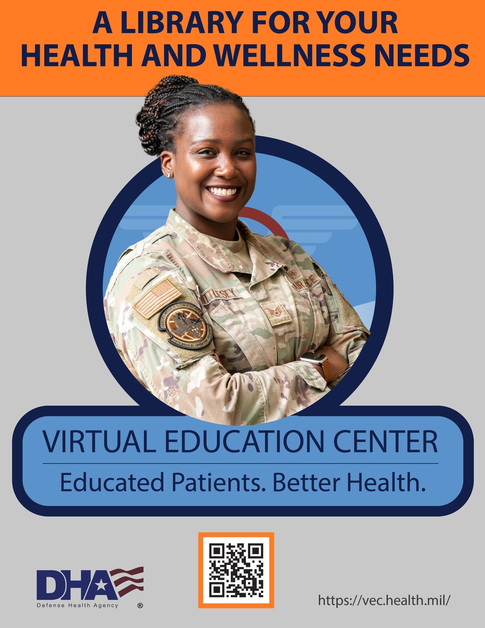 Virtual Education Center flyer