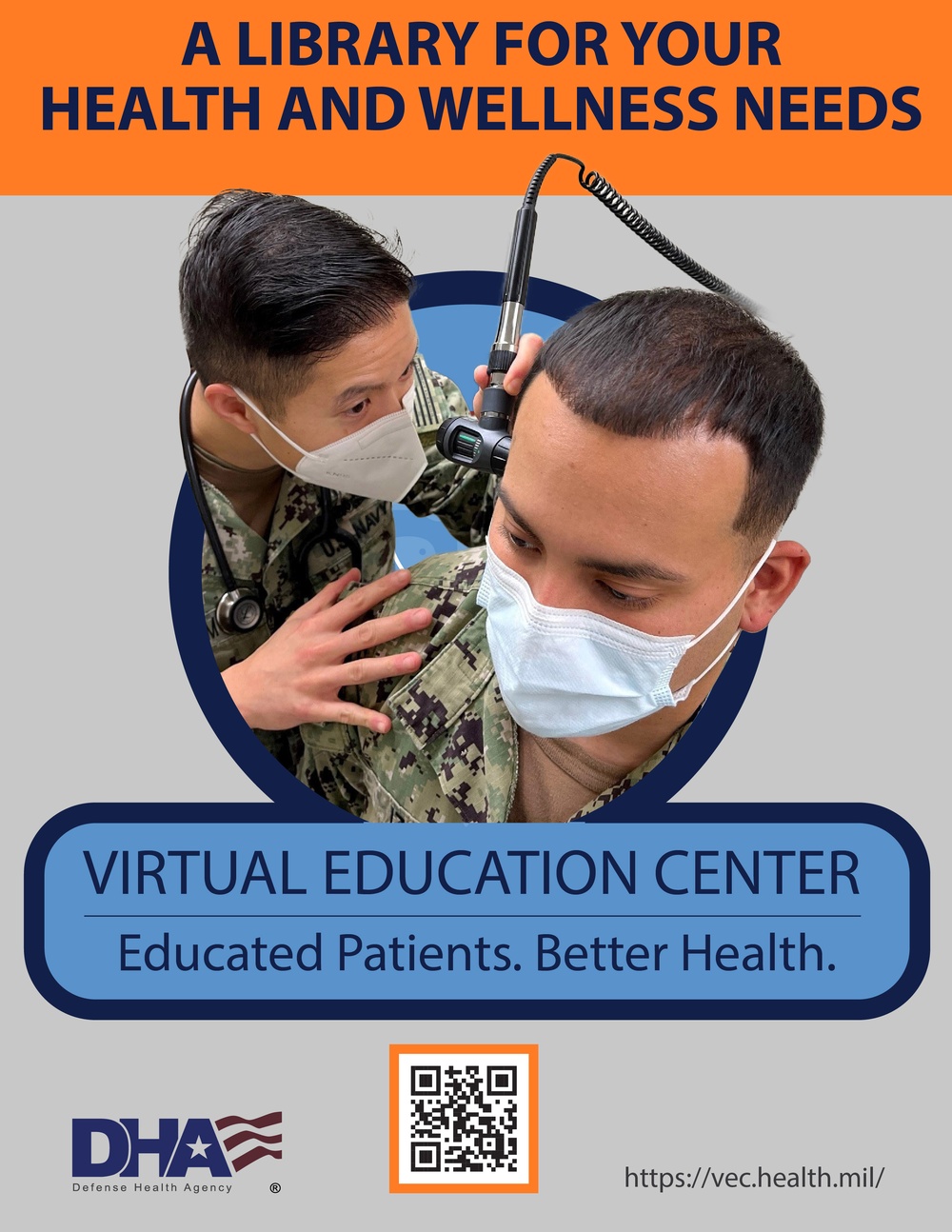 Virtual Education Center flyer