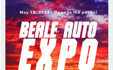 Beale AFB Auto Expo Vertical Poster