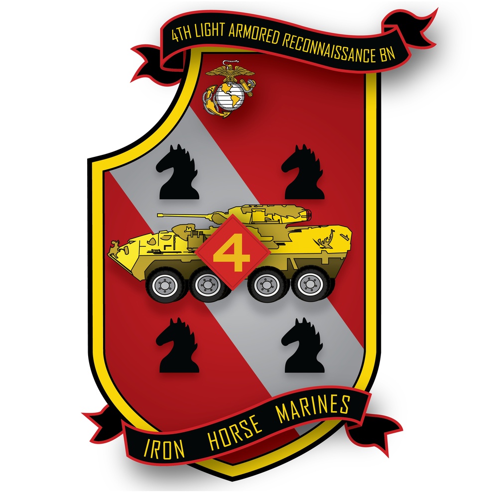 4th Light Armored Reconnaissance Battalion Logo