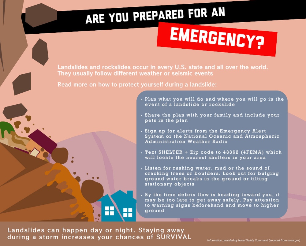 Emergency Preparedness: Landslides and Rockslides